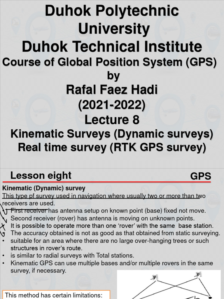 Lesson 8 download free pdf radio surveying