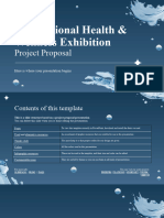 International Health & Wellness Exhibition Project Proposal by Slidesgo