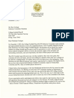 Patronis Letter To CFP