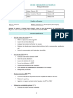 Fiche Descriptive Emploi - Analyste Financier