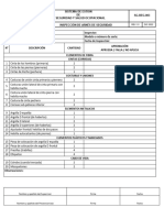 SG-REG-003 Check List Arnés de Seguridad