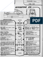 123 Fiche Technique Panhard Dyna 1958 1959