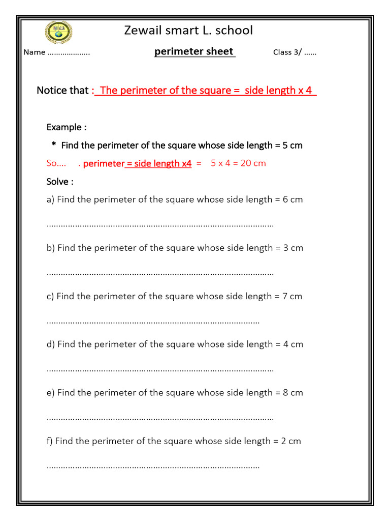 Perimeter 3 | PDF | Language Arts & Discipline | Home & Garden