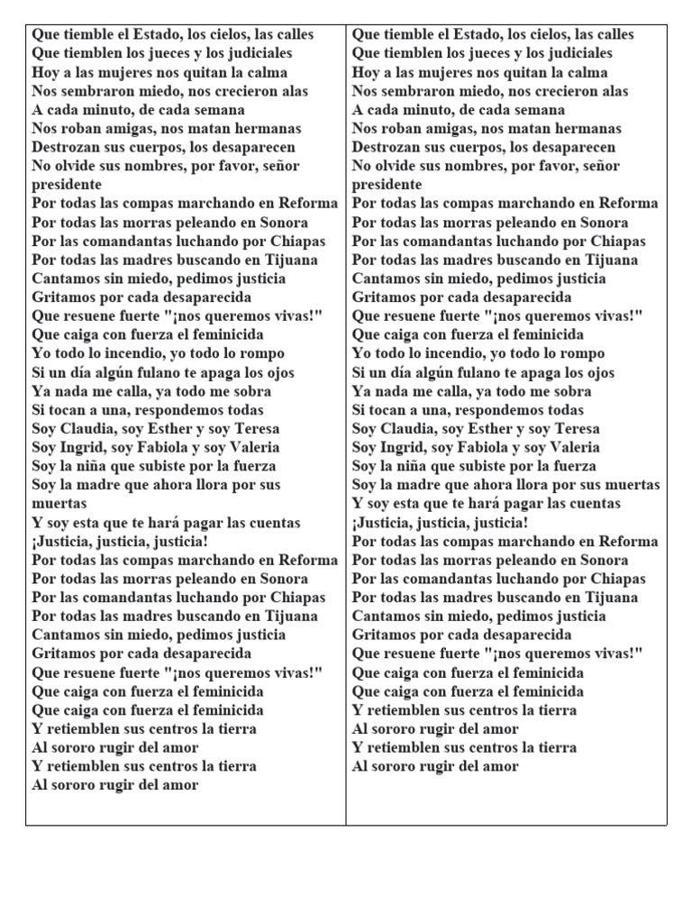 Canción Sin Miedo | PDF