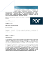 Di Chiazza. 2015. AutonomiÃ A de La Voluntad en Los Contratos de Comercializacioã N