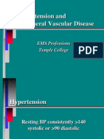 Hypertension and Peripheral Vascular Disease: EMS Professions Temple College