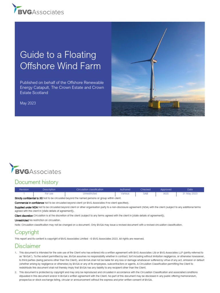 BVGA 16444 Floating Guide r1 | PDF | Offshore Wind Power | Wind Turbine