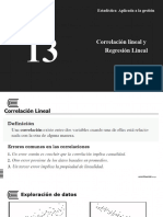 Tema 13 Correlación y Regresión