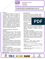 Banner - O processo de ConstruÃ§Ã£o Geometrico do NÃºmero PI - Adriel BrazÃ£o Castro