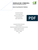 Mecanismos de Participación Ciudadana