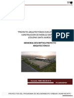 Memoria Proyecto Ejecutivo - Pca28022ep001