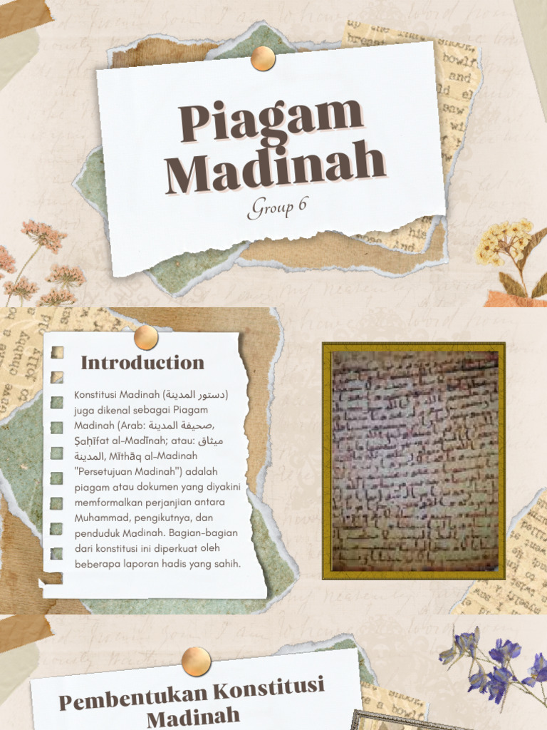 SKI Bab 6 Piagam Madinah | PDF