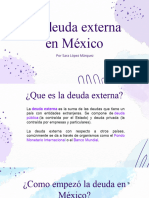La Deuda Externa en México