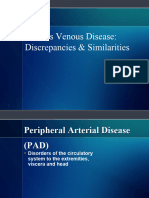 PAD Vs Venous Disease