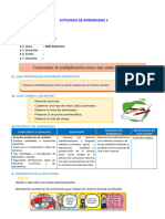 D2 A1 SESION MAT. Conocemos La Multiplicación Como Una Suma Abreviada