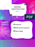 Bridge Construction Part 1
