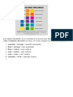 Los Colores Tercearios y El Circulo Cromático