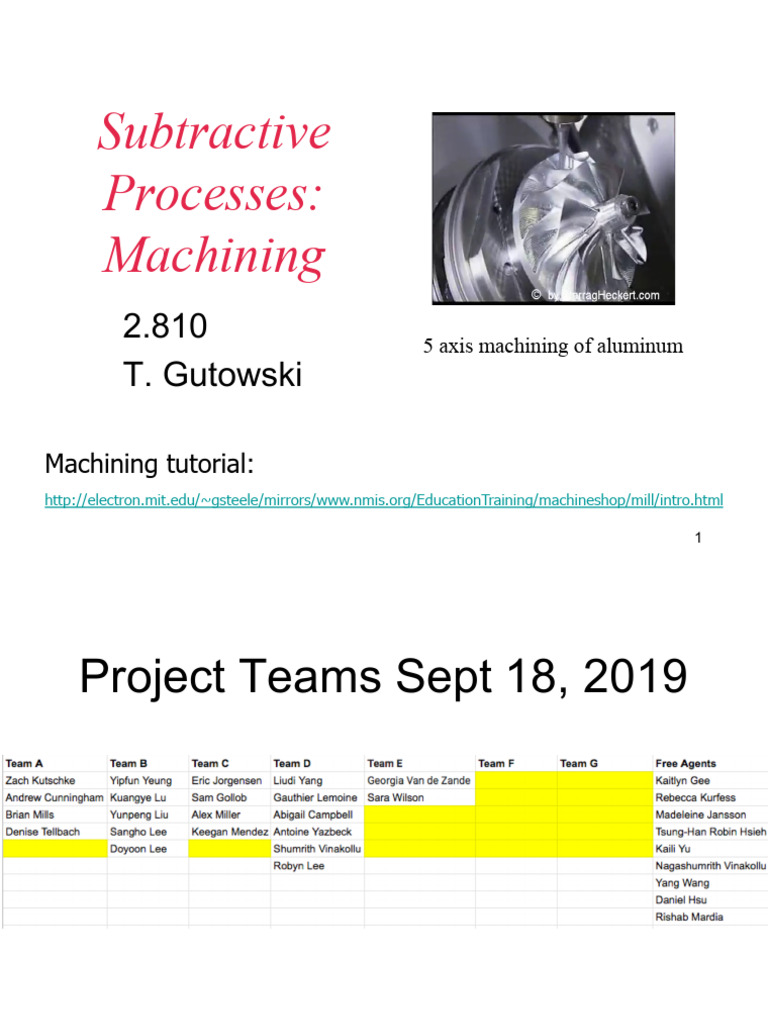 Lec5 Machining 2019 | PDF | Machining | Grinding (Abrasive Cutting)