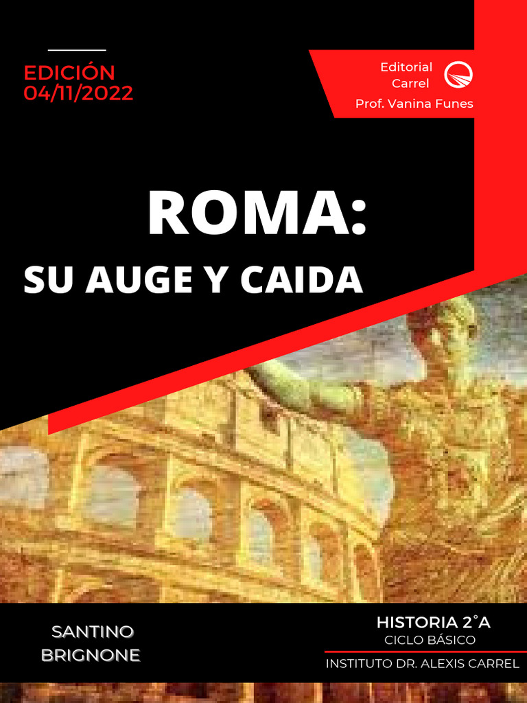 Roma, Su Auge y Caída | PDF | Romulus y Remus | imperio Romano