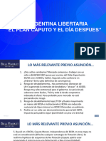 La Argentina Libertaria El Plan Caputo y el Día Despues