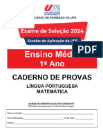 Prova Ensino Medio 1 Ano