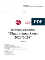 Rigas Ziemas Kauss 2023 Nolikums 1