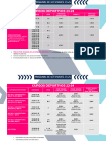 Cursos Deportivos 2023-2024