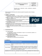 P 001 - Control de Documentos