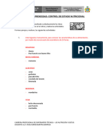 Evalaución Del Estado Nutricional