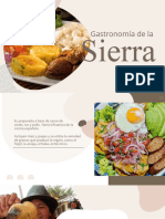 Gastronomía de La Sierra