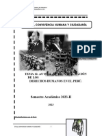 TEMA 12 - Autoritarismo y Violacion de Los D.D. H.H. en El Perú