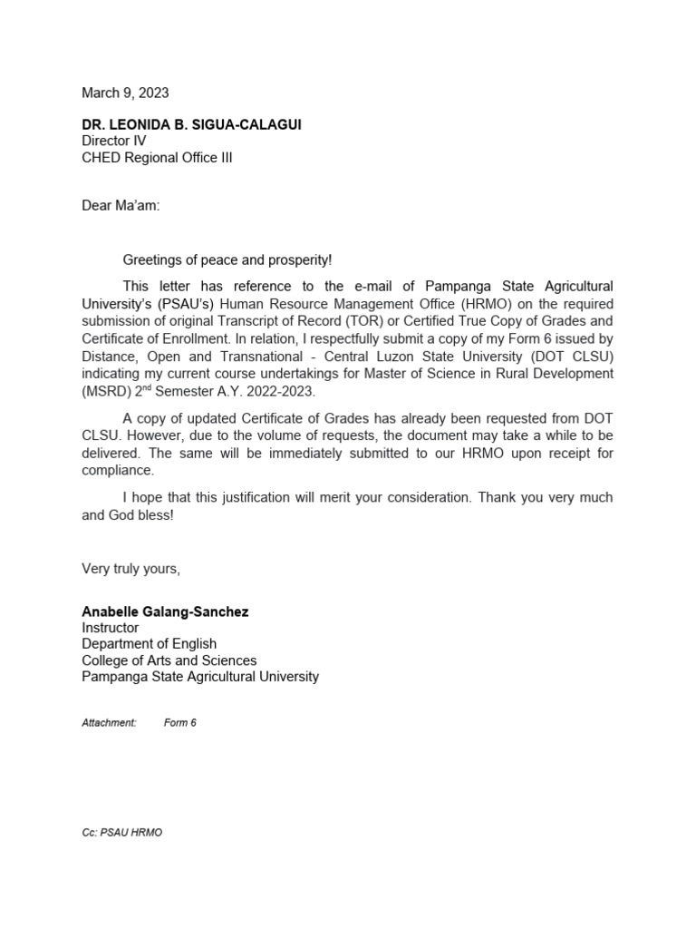AOG COG and Form 6 | PDF