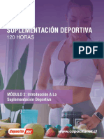 Módulo 2 Introducción A La Suplementación Deportiva