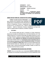 PDF Medida Cautelar en Forma de Embargo de Inmueble Sin Inscripcion Registral de Norma Yolanda Quijada Fernandez - Compress
