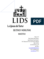 Sectas y Herejías 2015