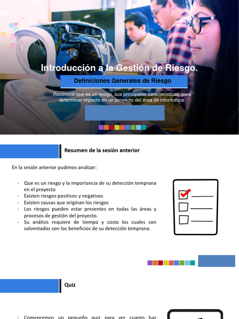 Introducción a la Gestión de Riesgos | PDF | Riesgo | Ingeniería de ...