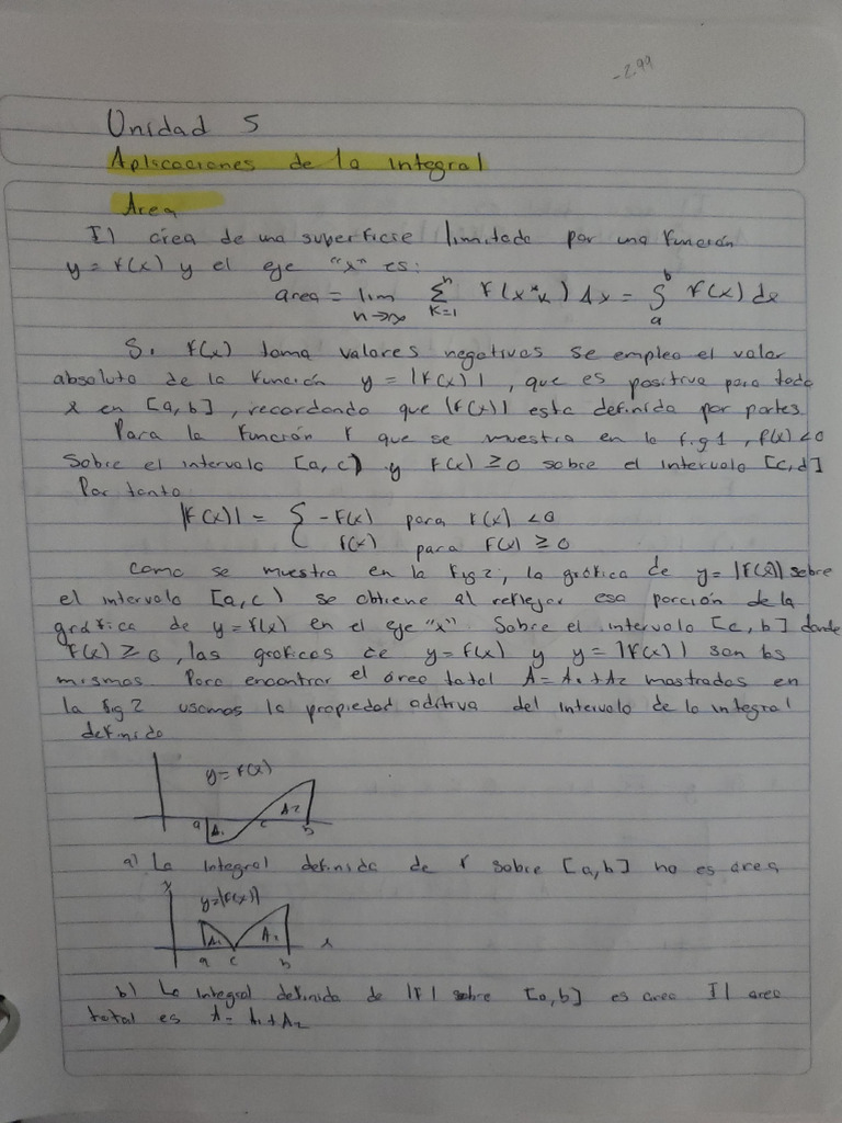 Apuntes U5 Calculo | PDF