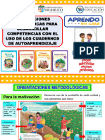 Video 5 Orientaciones Metodológicas para Desarrollar Competencias Con El Uso de Los Cuadernos de Autoaprendizaje