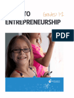 Intro To Entrepreneurship 1-2 Sample