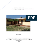 Project Proposal Rehabilitasi Gedung Madrasah Mts. Muchtarul Ulum 2022