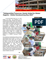 Newsletter Global Handwashing Day - Lalig NHS