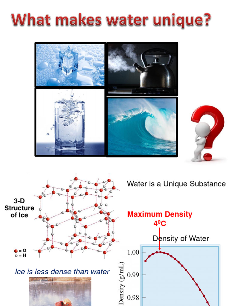Lesson4 PeculiarWater Copy01of1 PDF Properties Of Water Evaporation