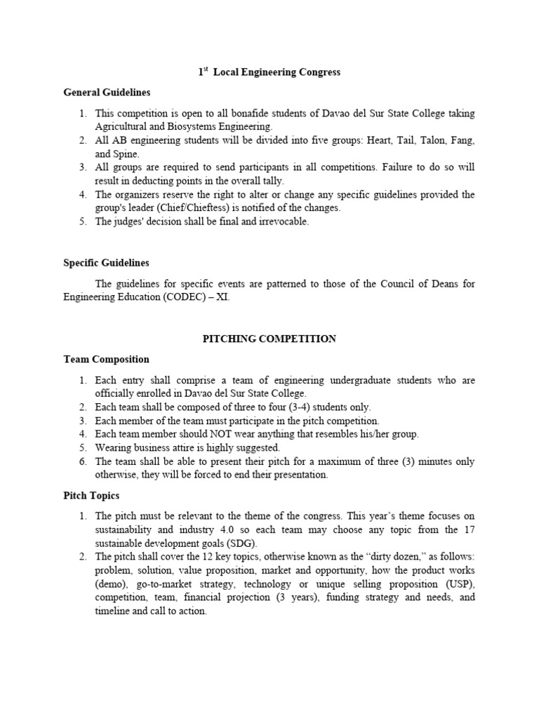 Guidelines and Criteria | PDF