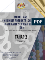 Modul Mas Matematik SK Tahun 6