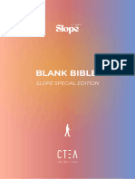 Blank Bible - Slope Special Edition