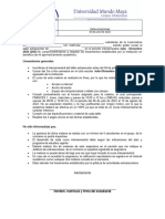 Carta Compromiso Intersemestral