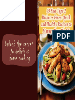 99 Fast Type 2 Diabetes Fixes Quick and Healthy Recipes To Manage Your Health