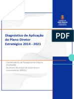 Diagnóstico de Aplicação Do Plano Diretor Estratégico 2014 - 2021.SP