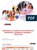 Presentación Indicadores MELQO 2019 - DEI