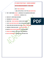 TNPSC Group 4 2024 Study Plan